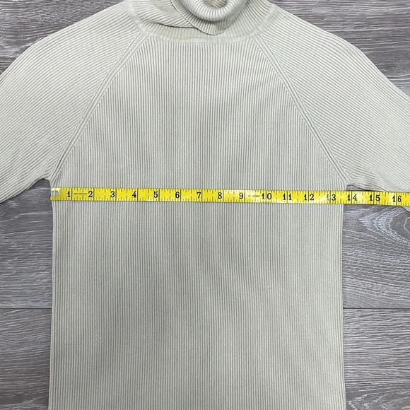 525 America Ribbed Knit Turtleneck Sweater M - Picture 6 of 14